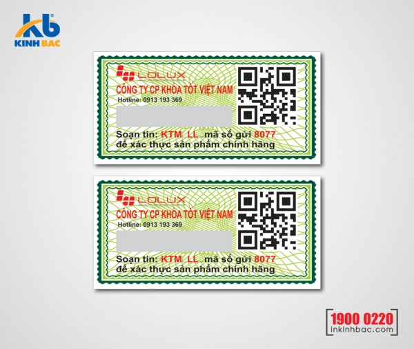 In tem QR Code uy tín - giá rẻ