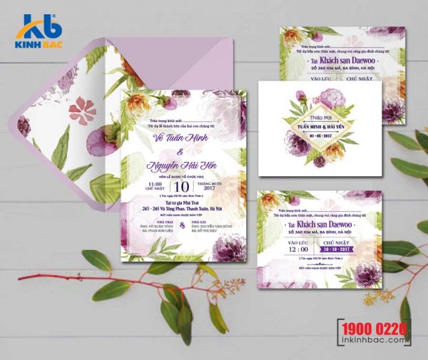 Thiệp cưới cao cấp - TCCC35 Thiệp cưới cao cấp - TCCC35