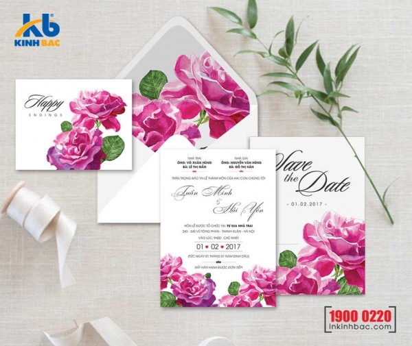 Thiệp cưới cao cấp - TCCC20 Thiệp cưới cao cấp - TCCC20