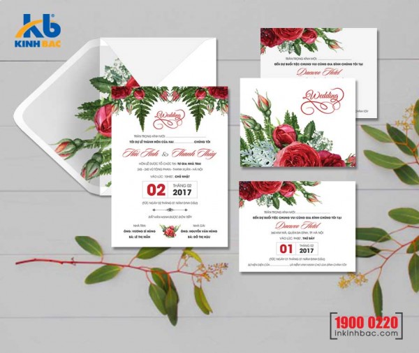Thiệp cưới cao cấp - TCCC28 Thiệp cưới cao cấp - TCCC28