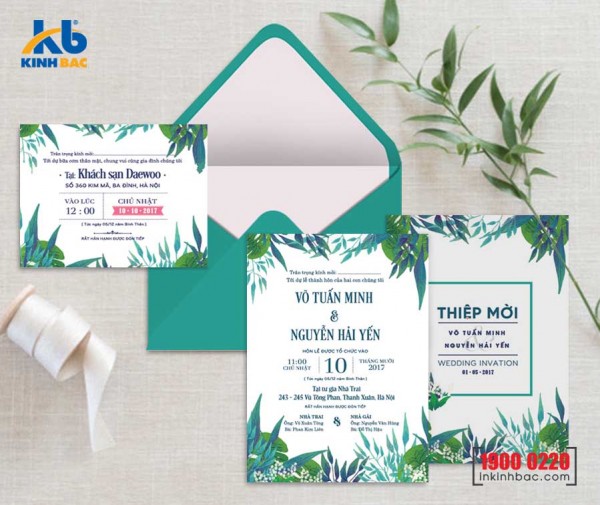 Thiệp cưới cao cấp - TCCC36 Thiệp cưới cao cấp - TCCC36