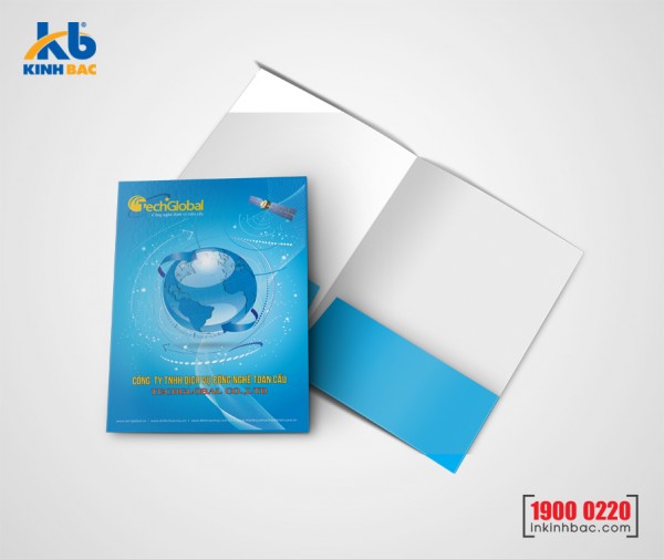 In kẹp file 1 mặt - Giấy C250gsm