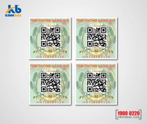 In tem QRcode - BCKB01