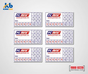 In tem bảo hành - 2*4 (cm)