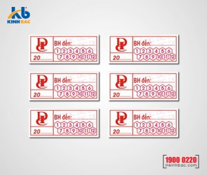 In tem bảo hành - 1.5*3 (cm) In tem bảo hành - 1.5*3 (cm)