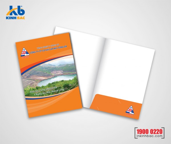 In kẹp file 1 mặt - C300gsm (pindo)