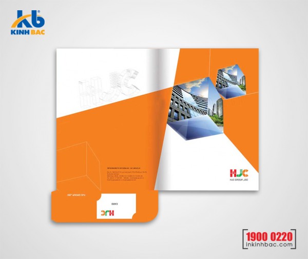 In kẹp file 1 mặt - Giấy C350gsm