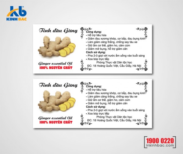 In tem decal giấy - TDG19