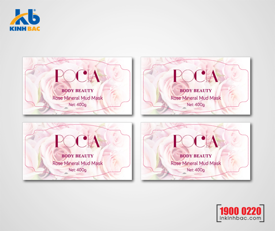 In tem decal giấy - TDG17