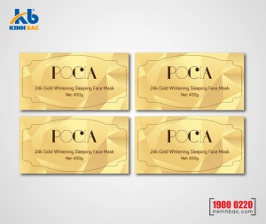 In tem decal giấy - TDG18