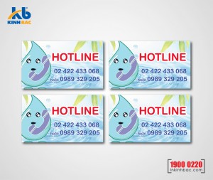 In tem decal nhựa đục - DND1