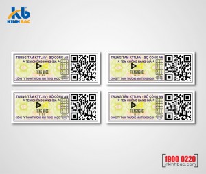 In tem chống hàng giả - TKB11